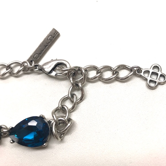 COPY - Oscar de la Renta runway statement crystal necklace - Picture 2 of 9